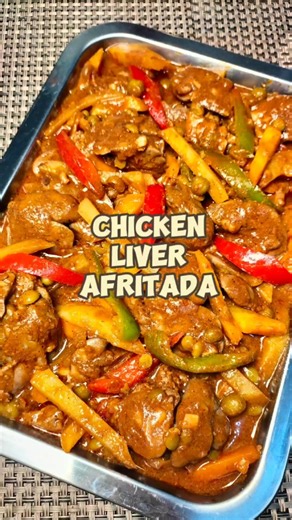 The secret behind rich chicken liver afritada