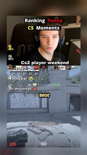 Ranking Funny CS Moments