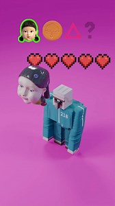 Iron Golem vs Squid Game Minecraft Satisfying 3D Cloth and Fluid Animation