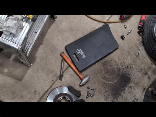 2016 Ford Transit fleet vehicle getting lots of attention first it started with a coolant leak which quickly turned into a cooling fan issue with the proper diagnostic we found the hoses were blowing off due to running very hot because the cooling fans were not kicking on also the reservoir had a split in it and there was a CEL light for under boost so I looked into that and found the intercooler smashed wide open also the brakes where grinding so it's getting a small overhaul and then back in s