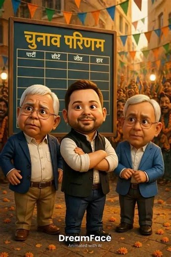 😂 Lalu, Nitish Aur Tejaswi Ko Chunav Result Ka Intezaar | Exitpolls | Bihar Election Result #shorts