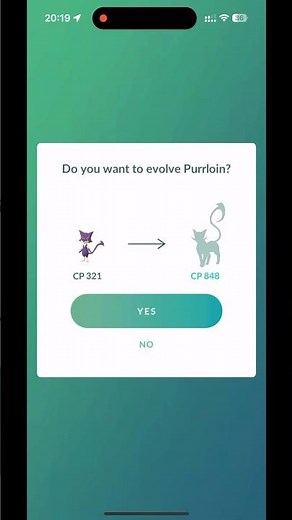 Evolving Purrloin #pokemon #pokemongo #evolution