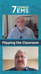 NEW 7 Things EMS episode! Much has been written about the flipped classroom. In this podcast, Dan talks with Chuck Allias from Penn State Fayette about his experiences and insights from implanting a flipped format. Chuck includes practical tips on teaching and testing and even finds a way to bring Ted Lasso into the conversation. Listen now on major podcasts streaming services! To get CE for listening, click the link in the comments. #EMSEducation #EMSEducators | Limmer Education