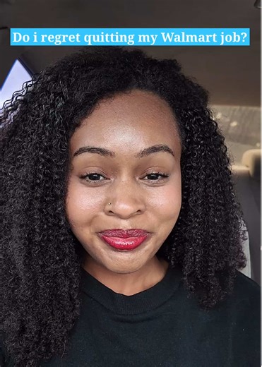 Since I’ve left I’ve just been working on breaking barriers and going out of my comfort zone I definitely needed this for my personal growth and plus that job wasn’t suitable for my capabilities. #quittingwalmart