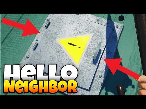 Hello Neighbor - Turning off the Magnet and Windmill! - Hello Neighbor Alpha 4