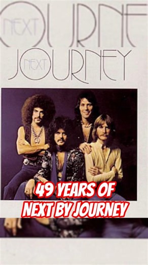 On February 9th, 1977, Journey released their album, "Next". #journey #next #album #record