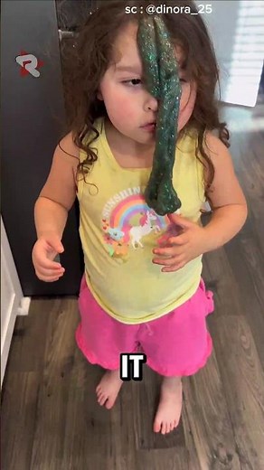 How to Clean Slime From Hair ‼️😱