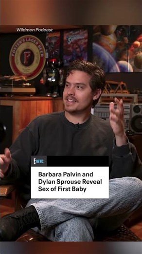 Dylan Sprouse and Barbara Palvin have an ultra-sweet update on their lives. 🥹 (🎥: Wildmen Podcast)