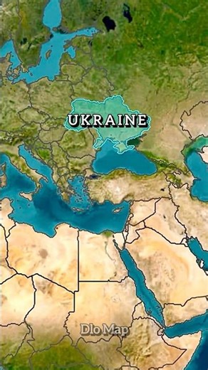 Ukraine Map with Regions