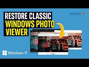 Restore Classic Windows Photo Viewer on Windows 10/11 | Quick & Easy Tutorial