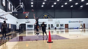 Back in the lab. | Cleveland Cavaliers