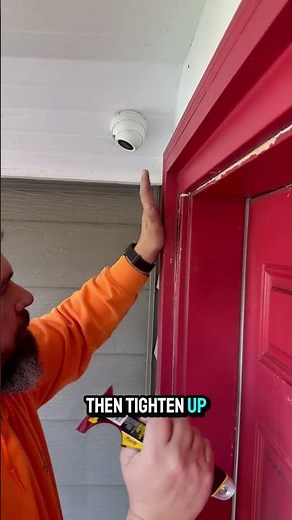 How to caulk a door