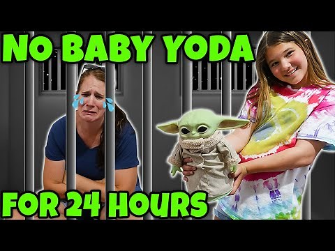 No BABY YODA For 24 Hours! Mom Took All My Baby Yodas!