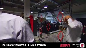 105K views · 416 reactions | How'd our NFL Live analysts do on the jugs machine wearing Raymond Berry’s receiving goggles?? It's harder than it looks  | NFL on ESPN | Facebook