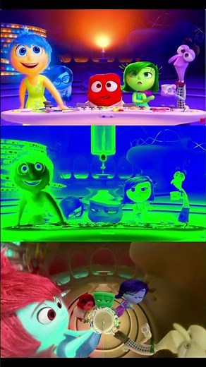 Inside Out / Joy , Sadness , Anger , Fear , and Disgust / Short Effects Preview / S-by: Klasky Csupo