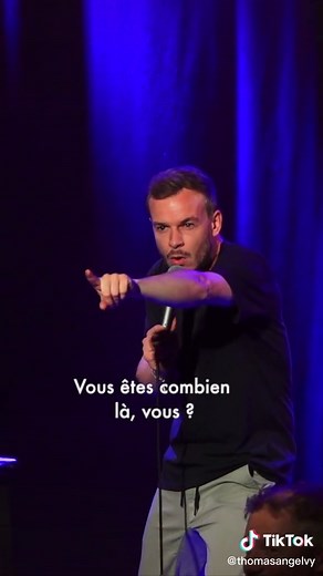 Spectacle comique à Paris avec Thomas Angelvy
