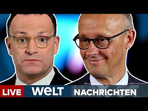 UNION: Wer folgt auf Spahn? Große Chance für Merz! Nun könnte er sein Kabinett umwerfen | WELT LIVE