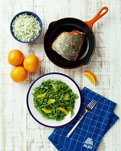 24K views · 212 reactions | If you're hungry as a bear, try our fresh Atlantic Salmon portions and Season's Choice cauliflower rice.  | ALDI USA | Facebook