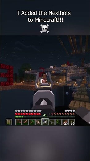 Nextbots in Minecraft is SCARY #minecraft