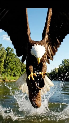 Eagle’s Big Catch… Oops, It’s a Shoe! 🦅👟😂