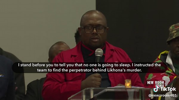 Memorial for Likhona Fose at Nkone Maruping School