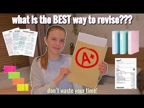HOW TO REVISE for exams effectively | the BEST revision techniques