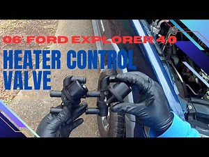 06' Ford Explorer 4.0 Heater Control Valve #automobile #mechanic #carrepair #coolant #coolantleak
