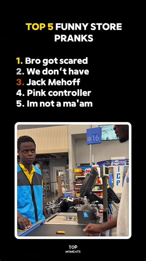 Top 5 Funny Store Pranks 😂 #ranking #walmart #cranecentral | walmart pranks