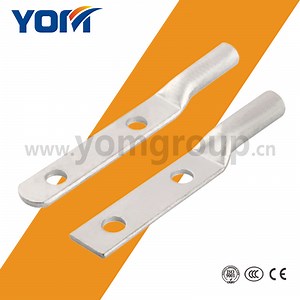 [Hot Item] Customized 2 Holes Long Palm Copper Cable Lug Terminal (YCL-2H)
