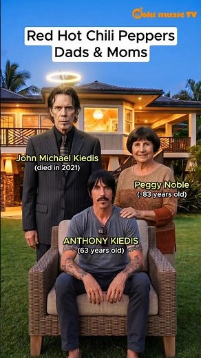 RHCP Members With Their Parents ❤️👨‍👩‍👦 #rhcp #johnfrusciante #flea #anthonykiedis #chadsmith
