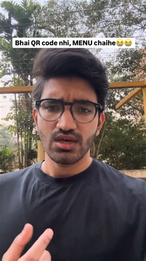 Debanshu on Instagram: "Internet chalega nhi wifi mango to number dalo password dalo fir login karo table dalo aur 50 drama . . . . . . . . . [Cafe, restaurant, menu, QR code, pizza, friends, date, couple, girlfriend, boyfriend, memories, frustration, fed up, irritating, food]"