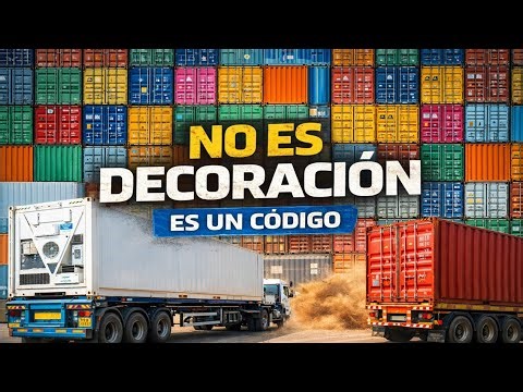 The Secret Code of Shipping Containers: Why Trucks Wear Such Strange Colors