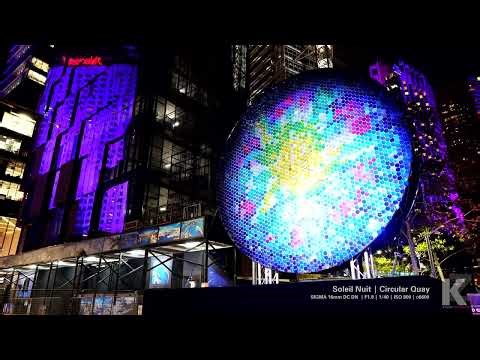 Soleil Nuit | Circular Quay | Vivid Sydney 2025