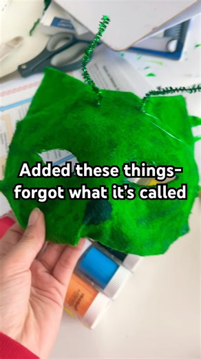 Added this- what should I make next? I couldn’t rlly get alien materials #craft #mask #furry