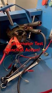 Alternator Test Bench Demonstration | How to Test an Alternator | Starter & Alternator Tester