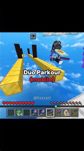 Minecraft Duo Parkour @Mrshield-g6n #gexpand #mcpe