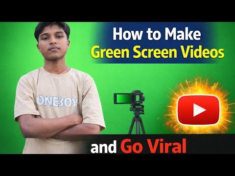 How to Make Green Screen Videos on Mobile | Green Screen Video Editing Tutorial |Go Viral on YouTube