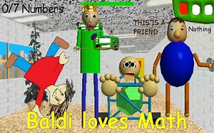 巴迪老师喜欢数学Baldi loves Math - Baldi's Basics Mod_哔哩哔哩_bilibili