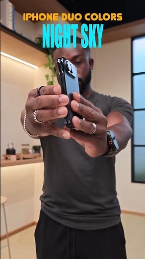 The iPhone Duo comes in two colors. Which one are you choosing?#iphoneduo #appleevent #apple