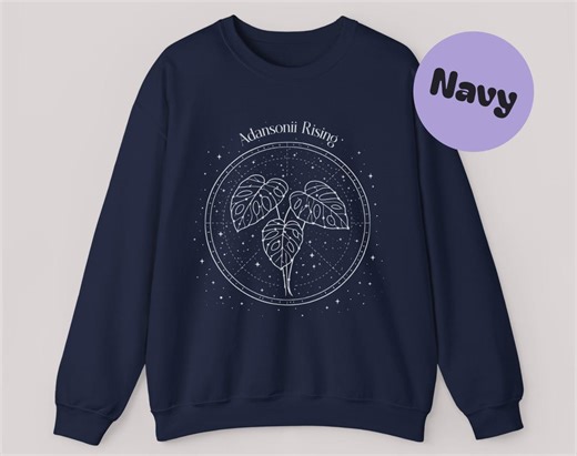 Monstera Adansonii Star Chart Sweatshirt, Astrology Constellation Tropical Plant Crewneck, Celestial Houseplant Sweater, Plant Lover Gift - Etsy