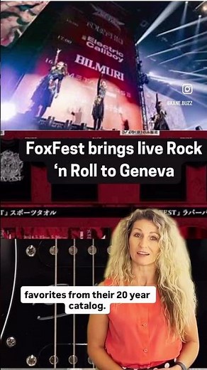 FoxFest brings live Rock 'n Roll to Geneva Illinois