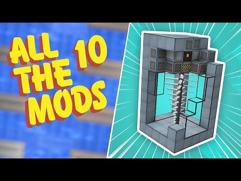 All The Mods 10 EP40 Mekanism Fission Reactor Setup: Steam Power & Waste Processing