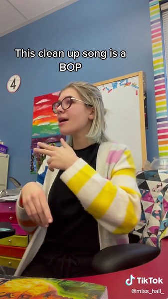 Clean Up Song for Teachers and Second Graders