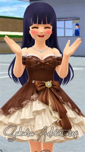 Color Mixing Trend (Brown) #sakuraschoolsimulator #sakuraadventures