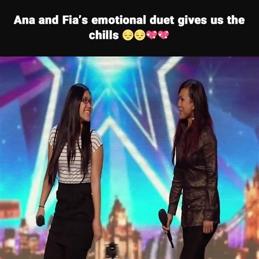 1.7K views · 18 reactions | Ana and Fia’s emotional duet gives us the chills!  Full video check in the comment. | CNN USA | Facebook