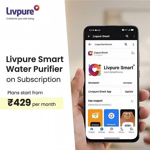 Unlimited Pure Water at ₹429/month | Livpure Smart Subscription