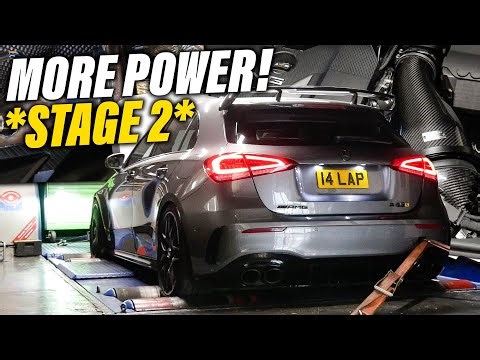 MORE POWER for my A45S AMG! *STAGE 2 TUNING!*
