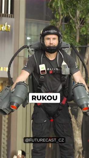 Létá jako Iron Man: Je sci-fi konečně realitou? 🤯 #jetpack