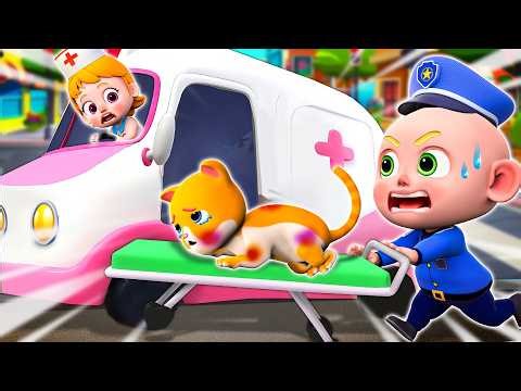 Super Rescue Team Song | Police Cartoon + More Nursery Rhymes & Kids Songs | PIB World