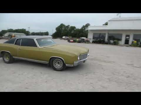 1970 CHEVROLET MONTE CARLO For Sale